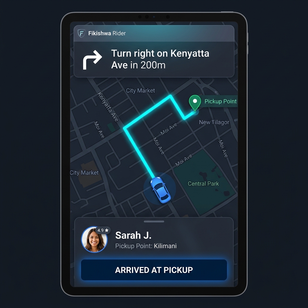 Fikishwa App Navigation